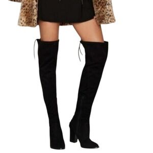 MARC FISHER Okun Womens
Dressy Tall Thigh-High Black Boots - Size 6.5 NEW